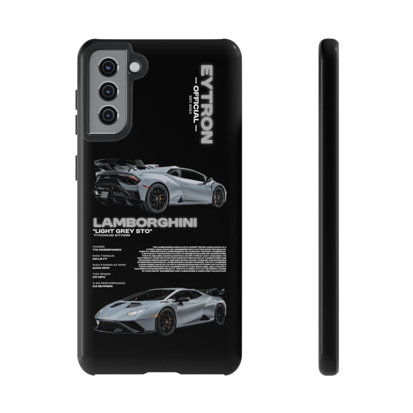"Titanium Storm" Sturdy Case