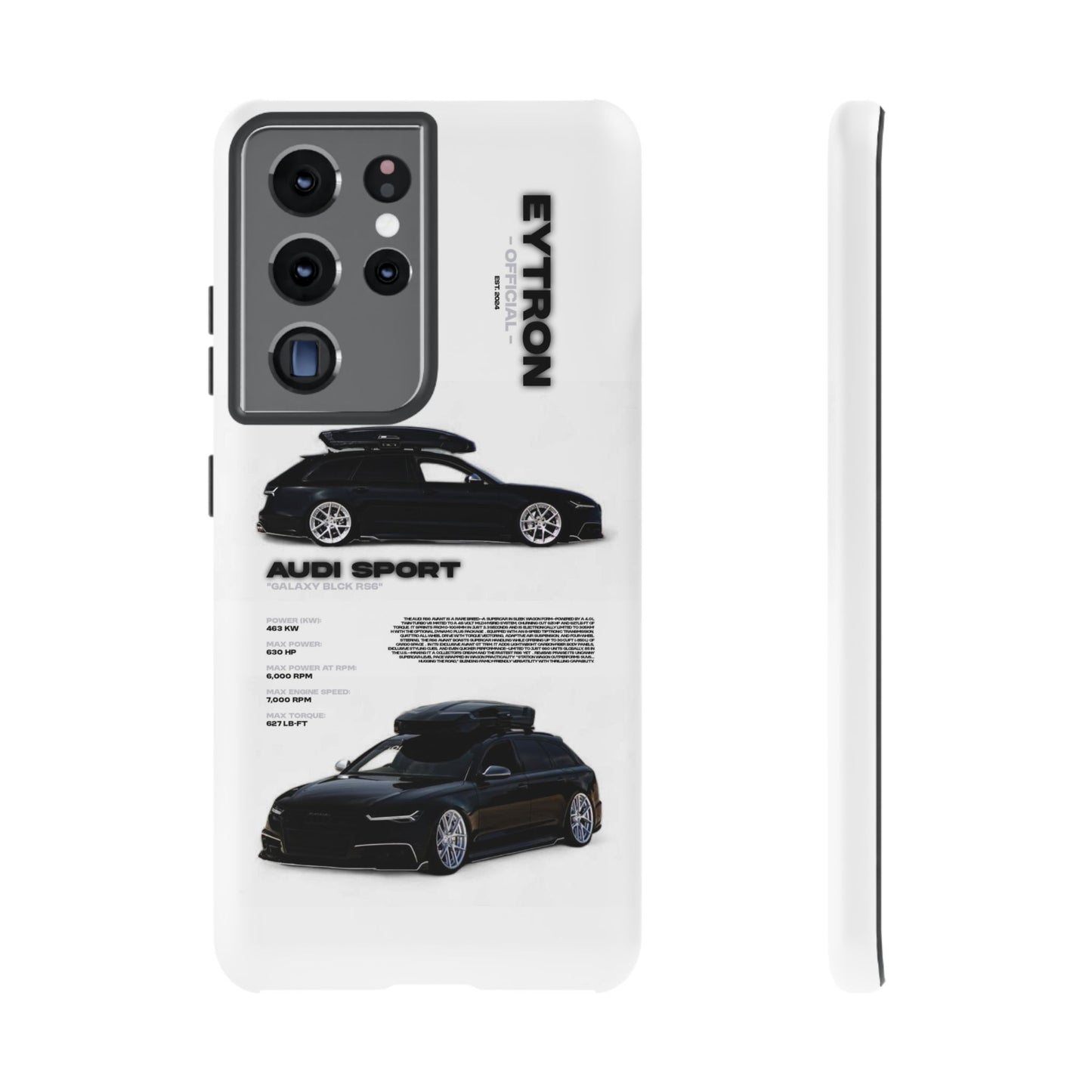 "Galaxy BLCK RS6" Sturdy Case