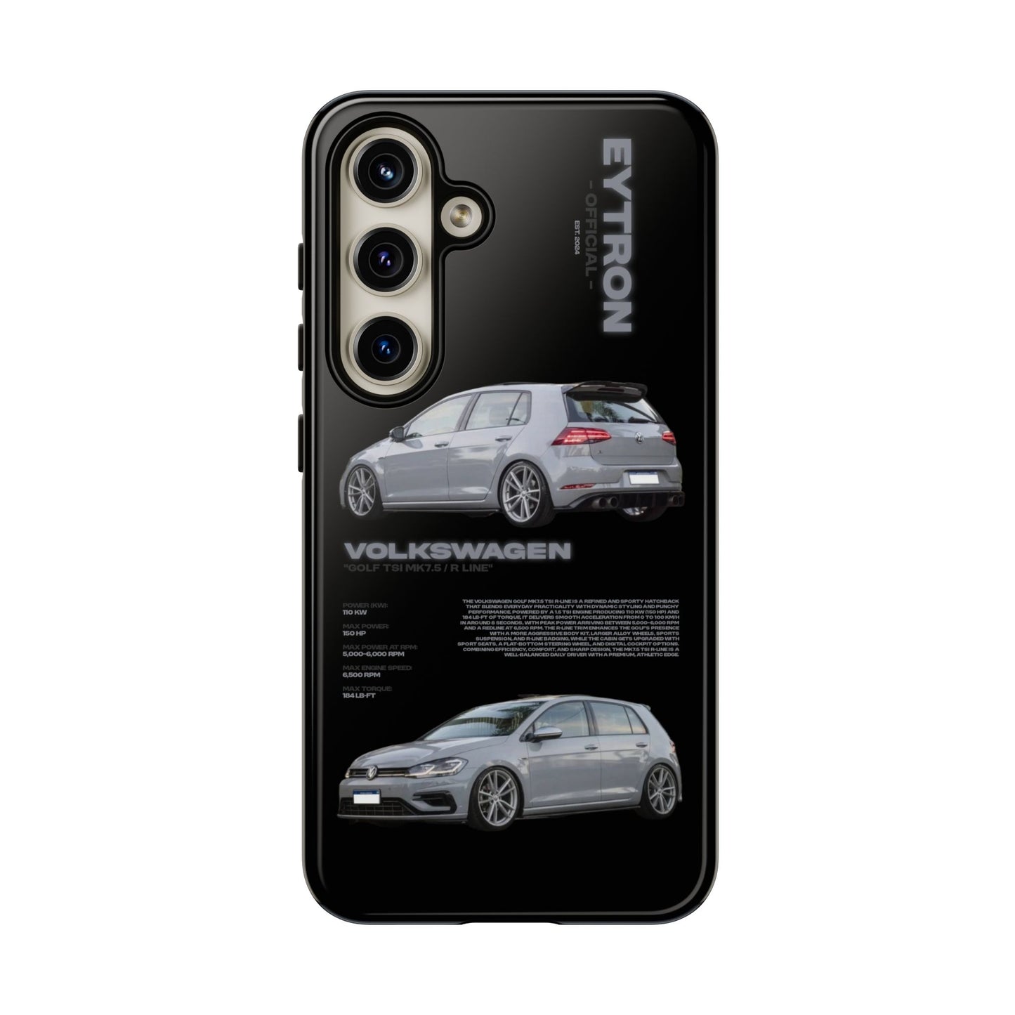 "Golf TSI MK7.5 / R Line" Sturdy Case