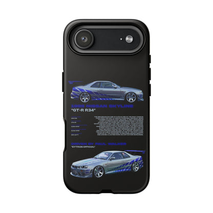 "GT-R R34" Sturdy Case