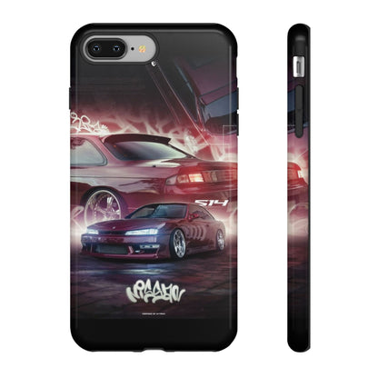 "Wine Red S14" JDM Case