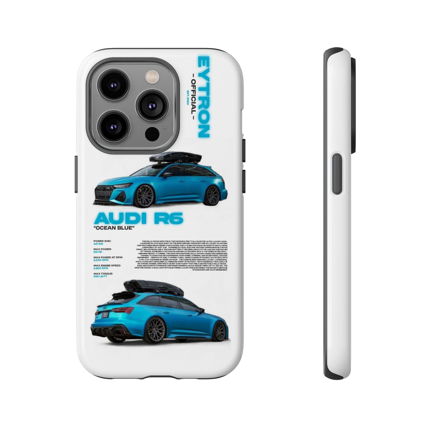 "Ocean Blue R6" Sturdy Case