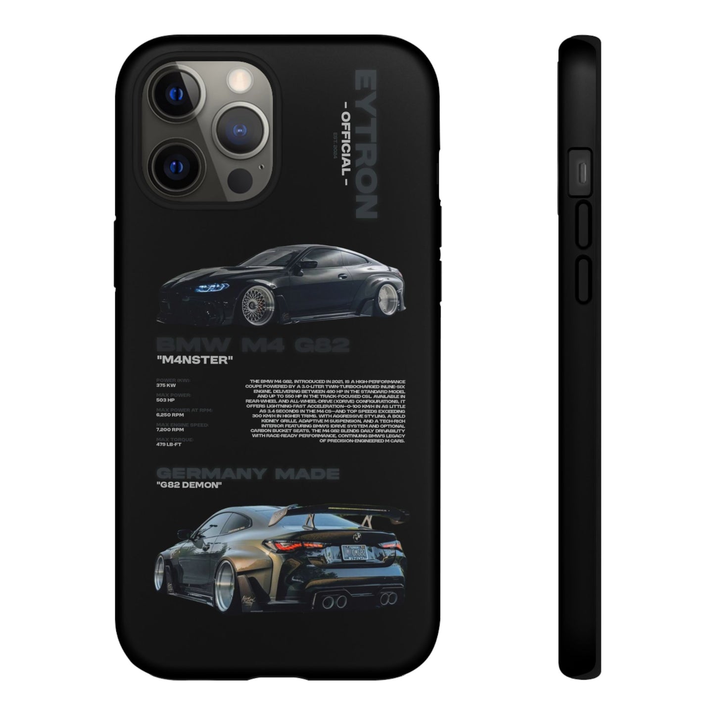 "M4nster" Sturdy Case