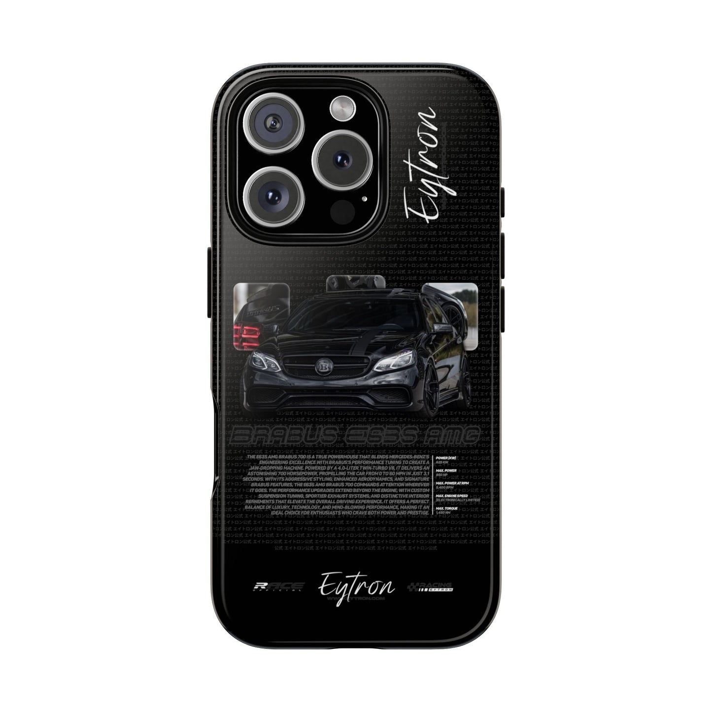 "Brabus E63s AMG" Premium Case