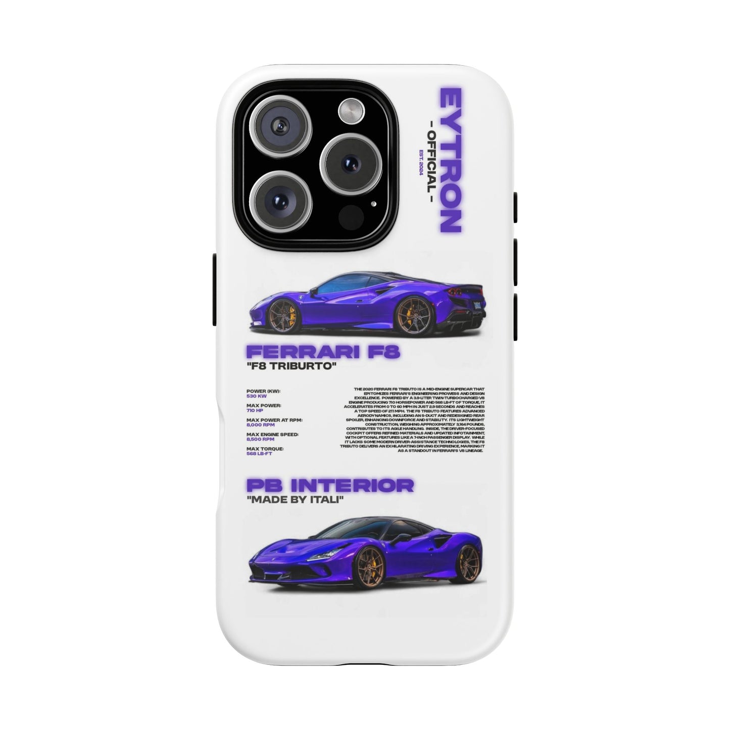 "F8 Triburto" Sturdy Case