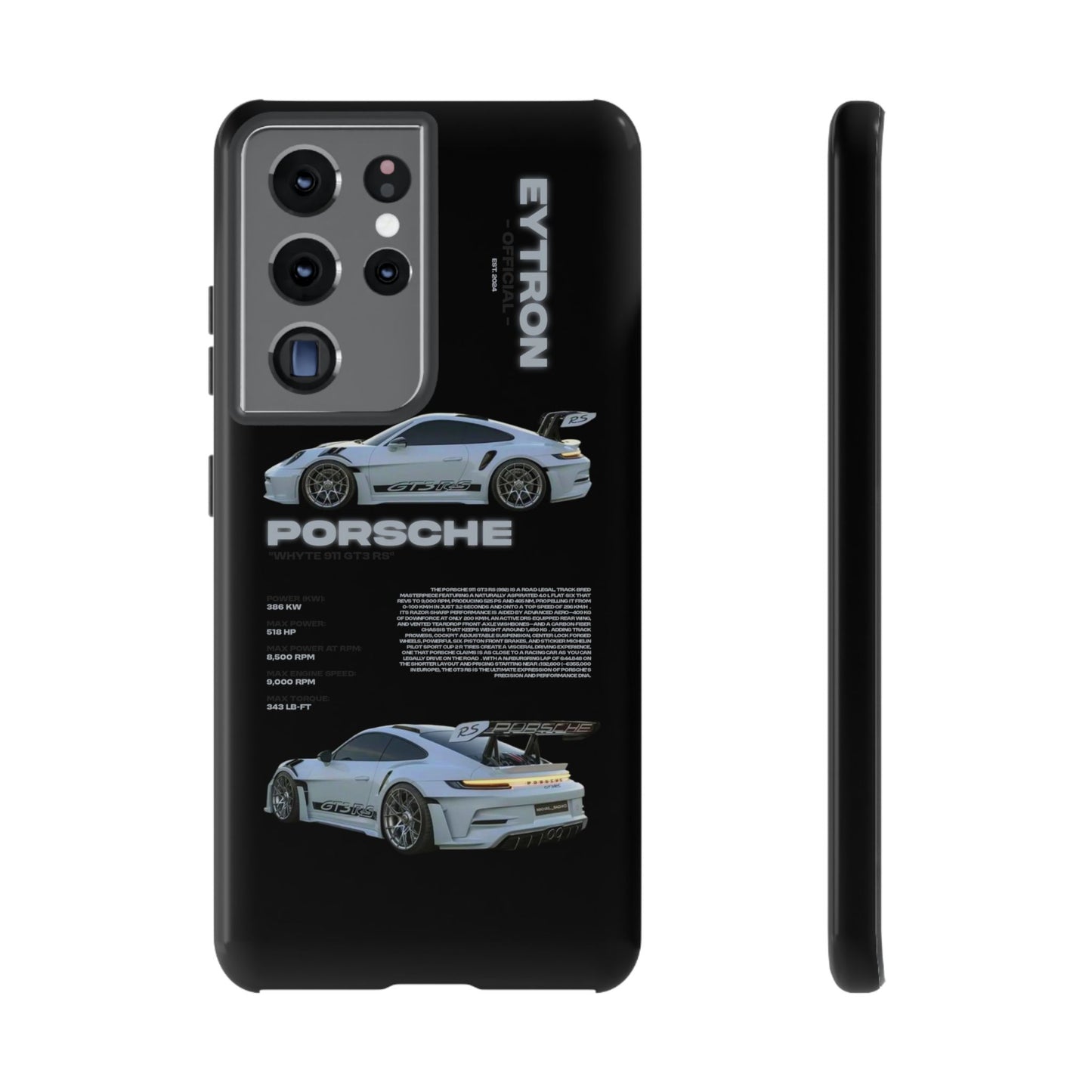 "Whyte 911 GT3 RS" Sturdy Case