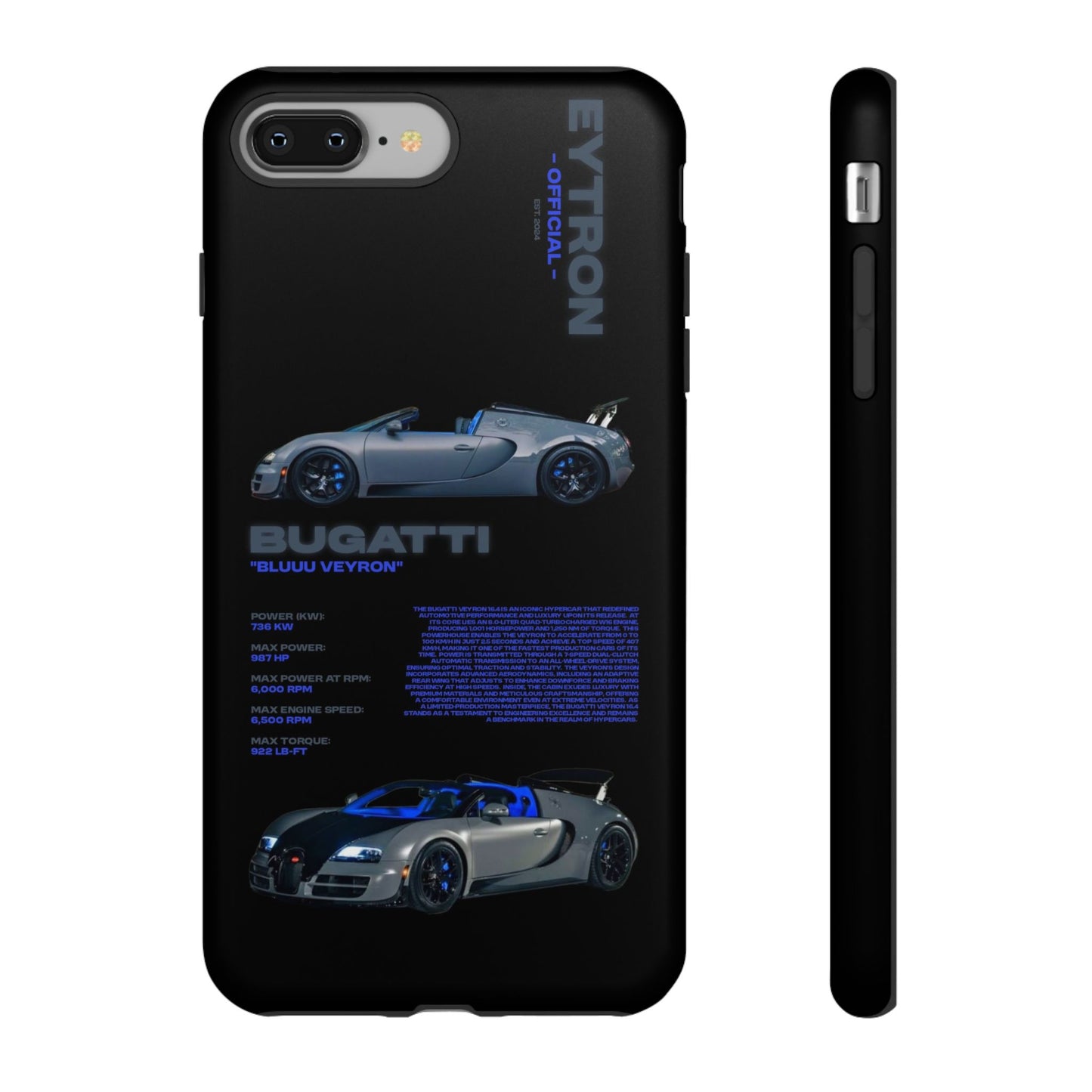 "Bluuu Veyron" Sturdy Case
