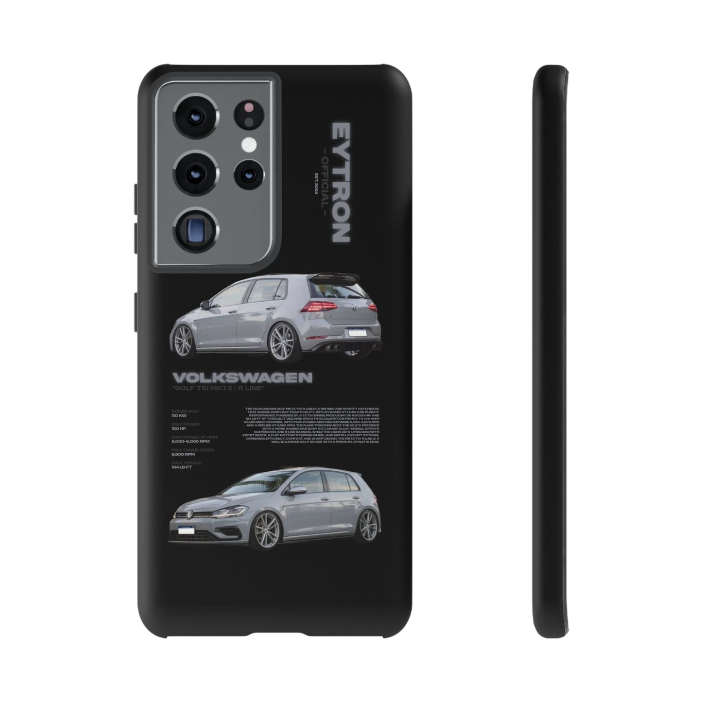 "Golf TSI MK7.5 / R Line" Sturdy Case