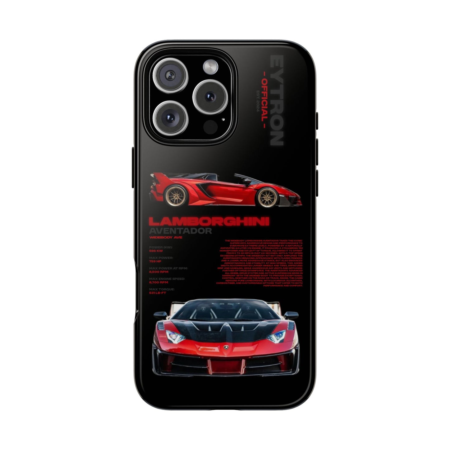 "Widebody Ave" Sturdy Case