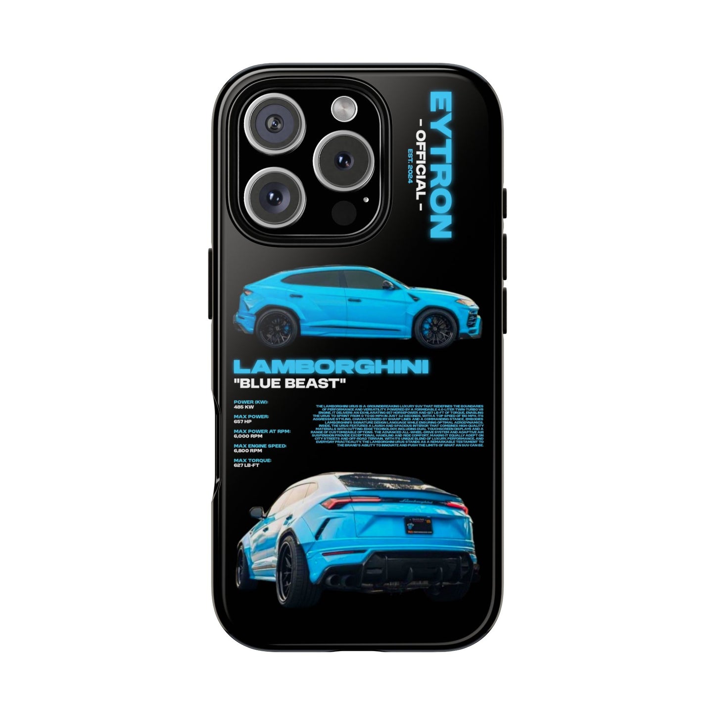 "Blue Beast" Sturdy Case