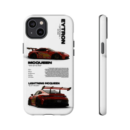 "McQueen" White Tough Case