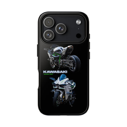"Green H2R" Moto Case
