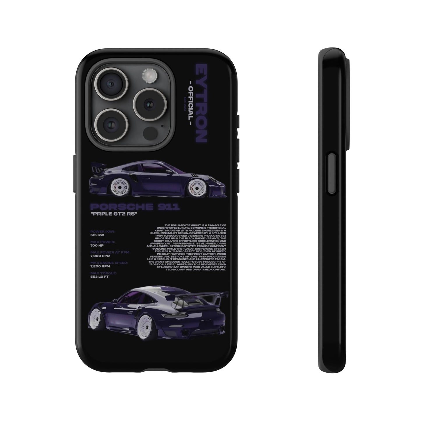 "PRPLE GT2 RS" Sturdy Case