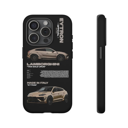 "Tan Gold Urus" Sturdy Case