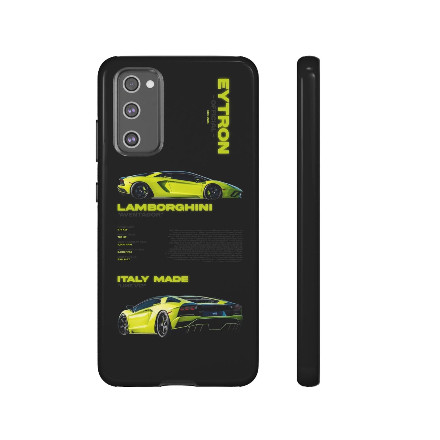 "Lime Bull" Sturdy Case