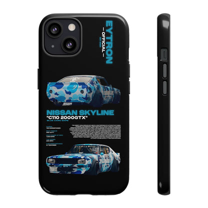 "Blue Camo Bape" Sturdy Case