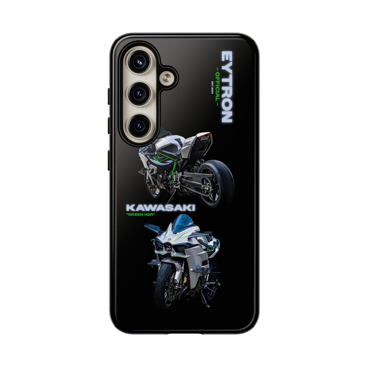 "Green H2R" Moto Case
