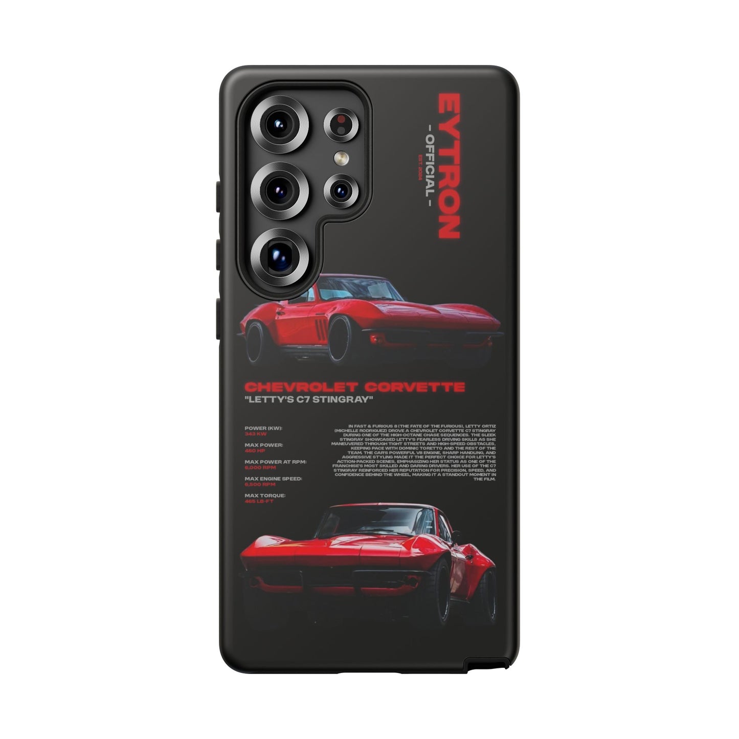 "Letty's C7 Stingray" Sturdy Case