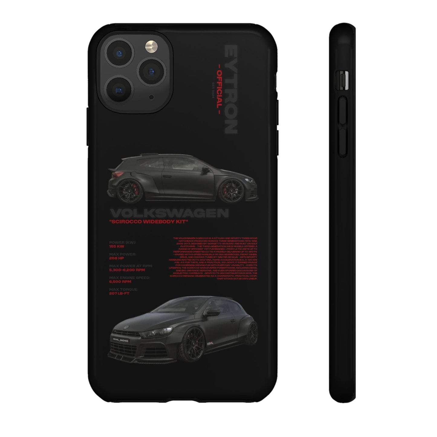 "Scirocco Widebody Kit" Sturdy Case