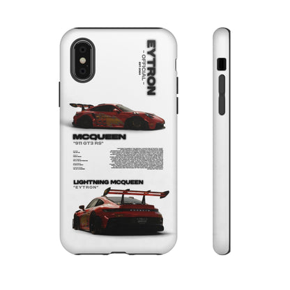 "McQueen" White Tough Case