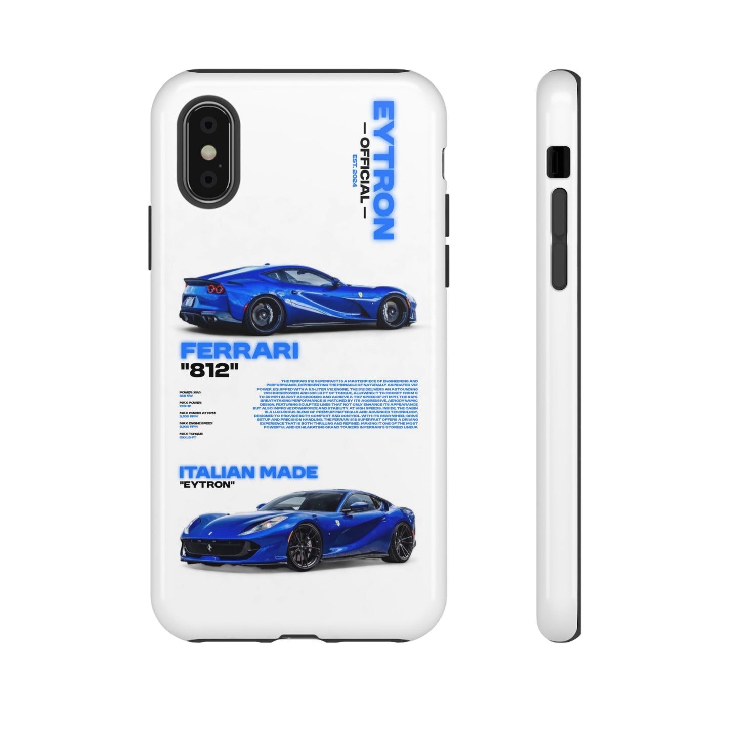 "Blue Thunder" Sturdy Case