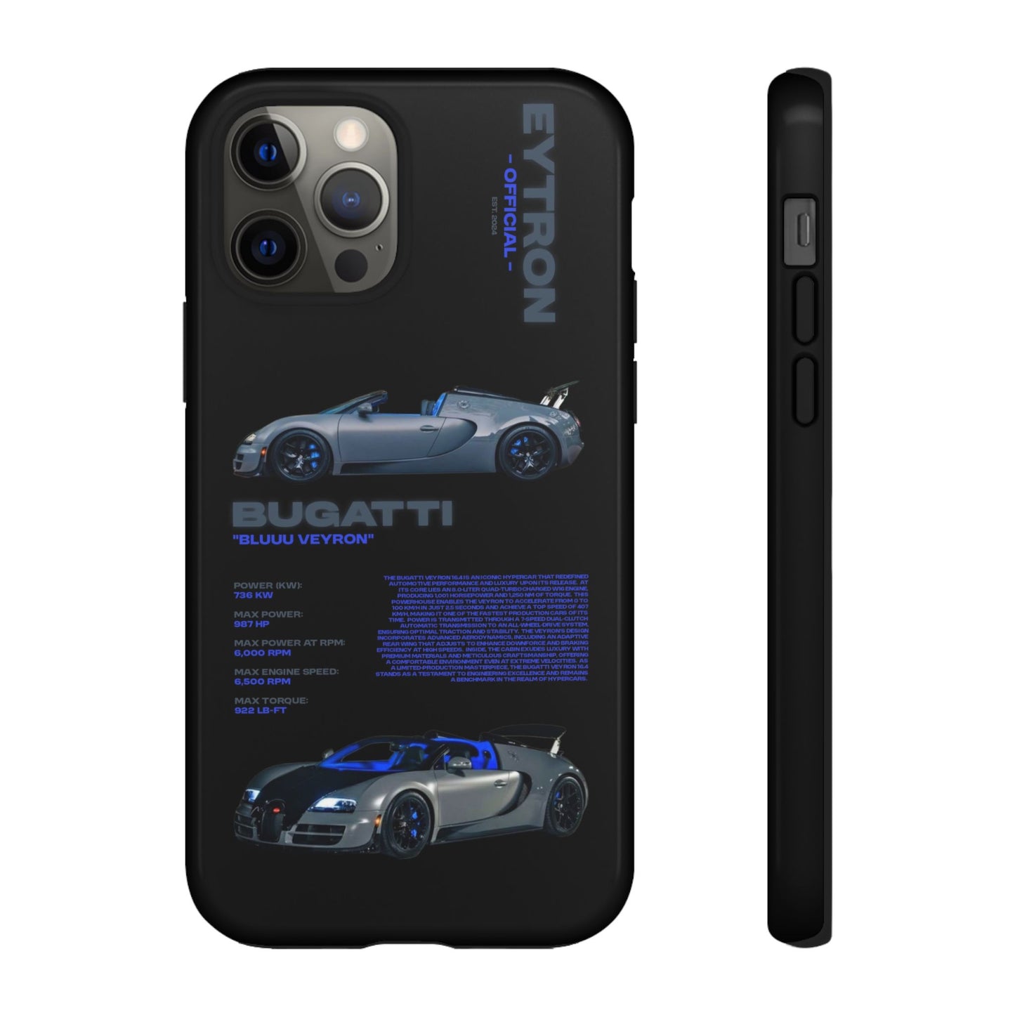 "Bluuu Veyron" Sturdy Case