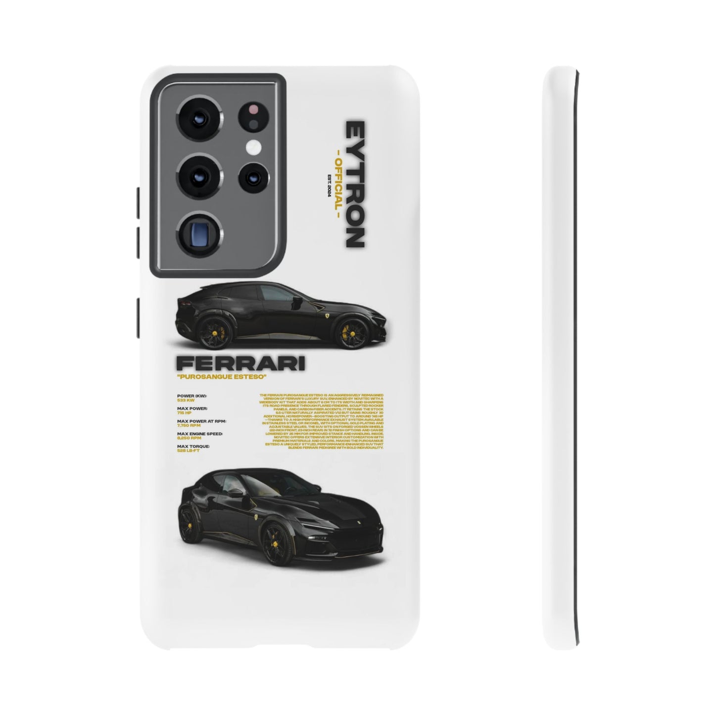 "Purosangue Esteso" Sturdy Case