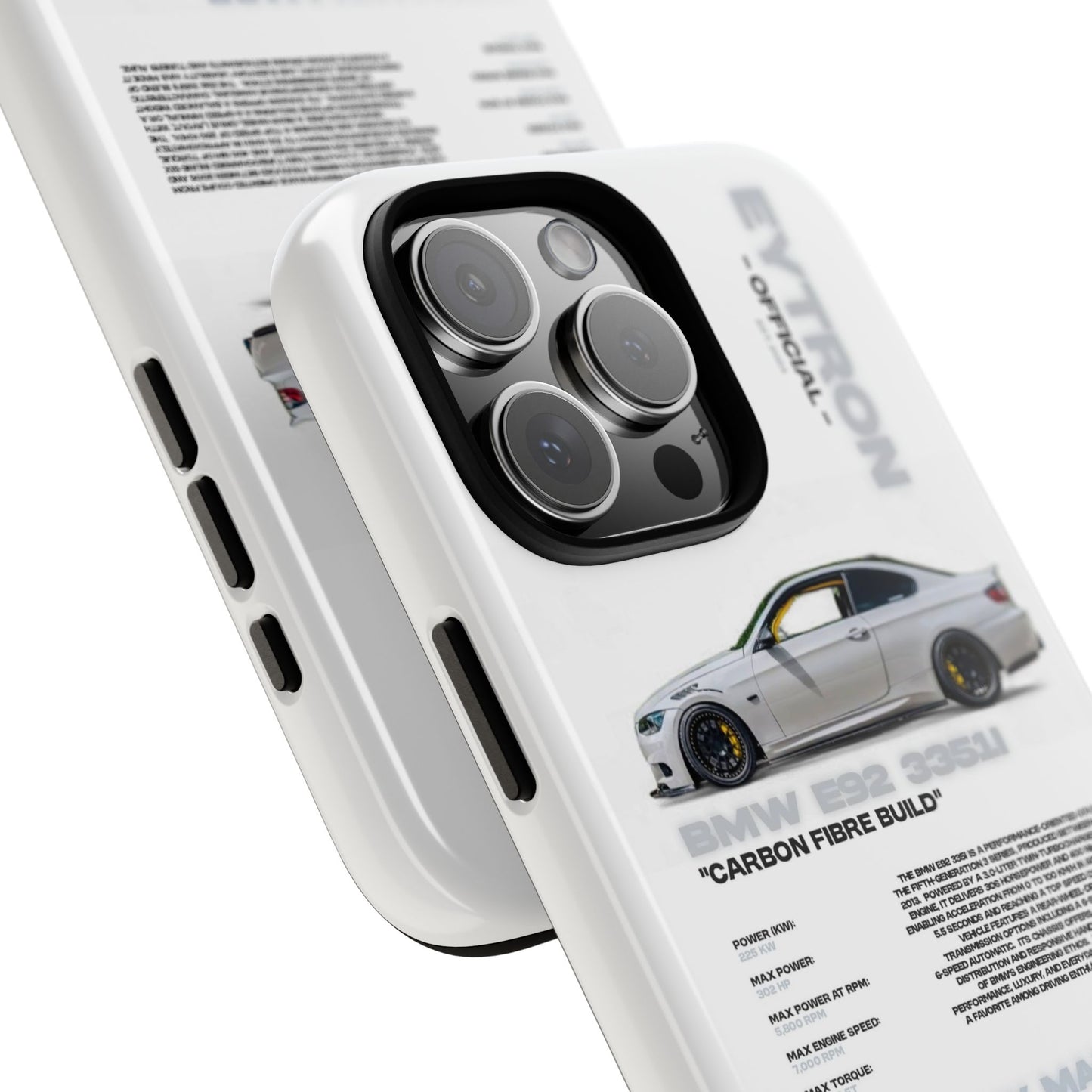 "Carbon E92" Sturdy Case