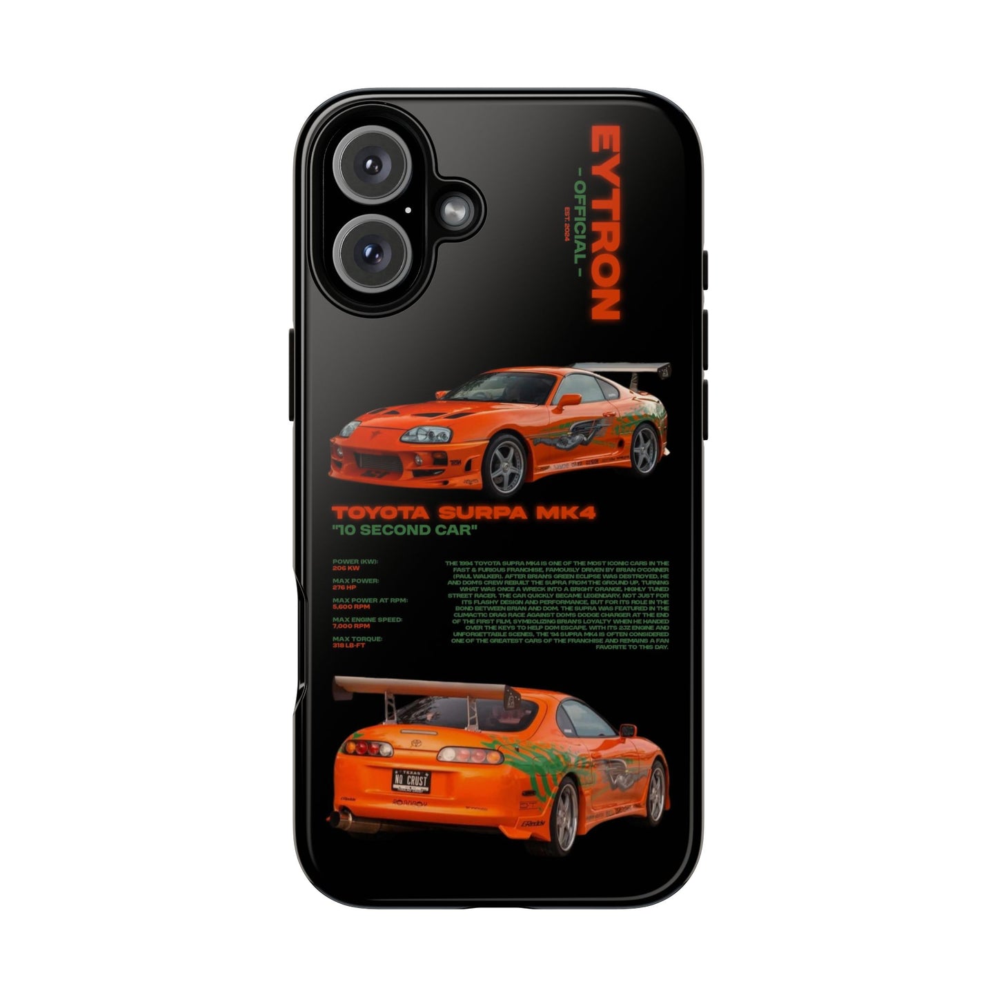 "10 Second Car" Sturdy Case