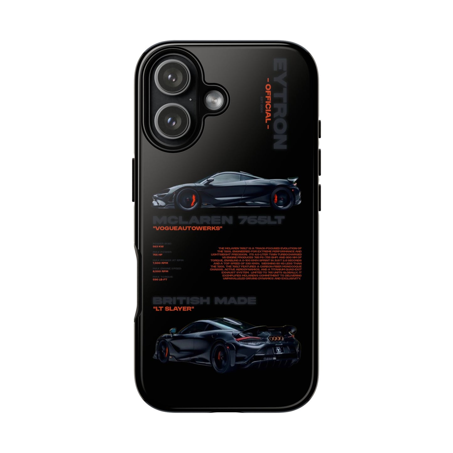 "LT Slayer" Sturdy Case