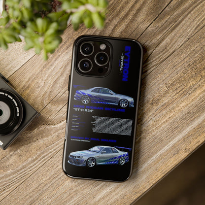 "GT-R R34" Sturdy Case