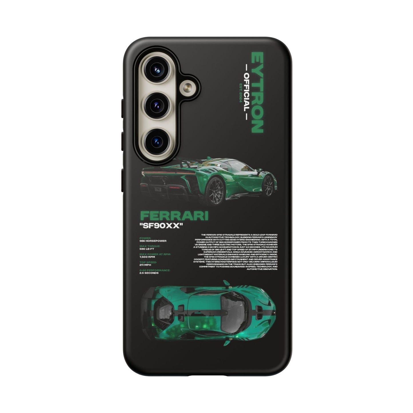 "Verde Velocity" Sturdy Case