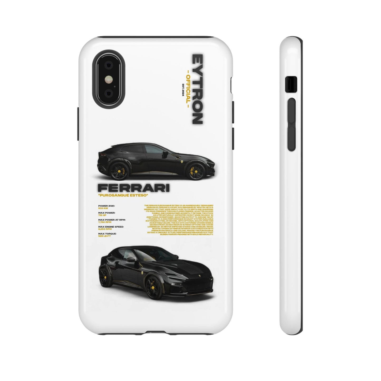 "Purosangue Esteso" Sturdy Case