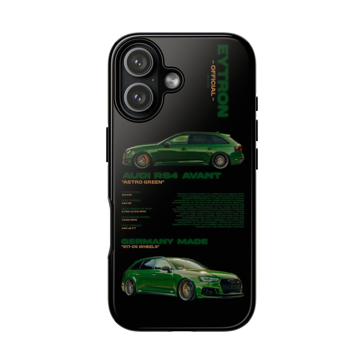 "Astro Green" Sturdy Case