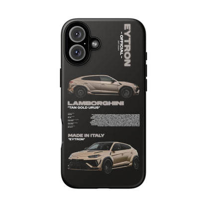 "Tan Gold Urus" Sturdy Case