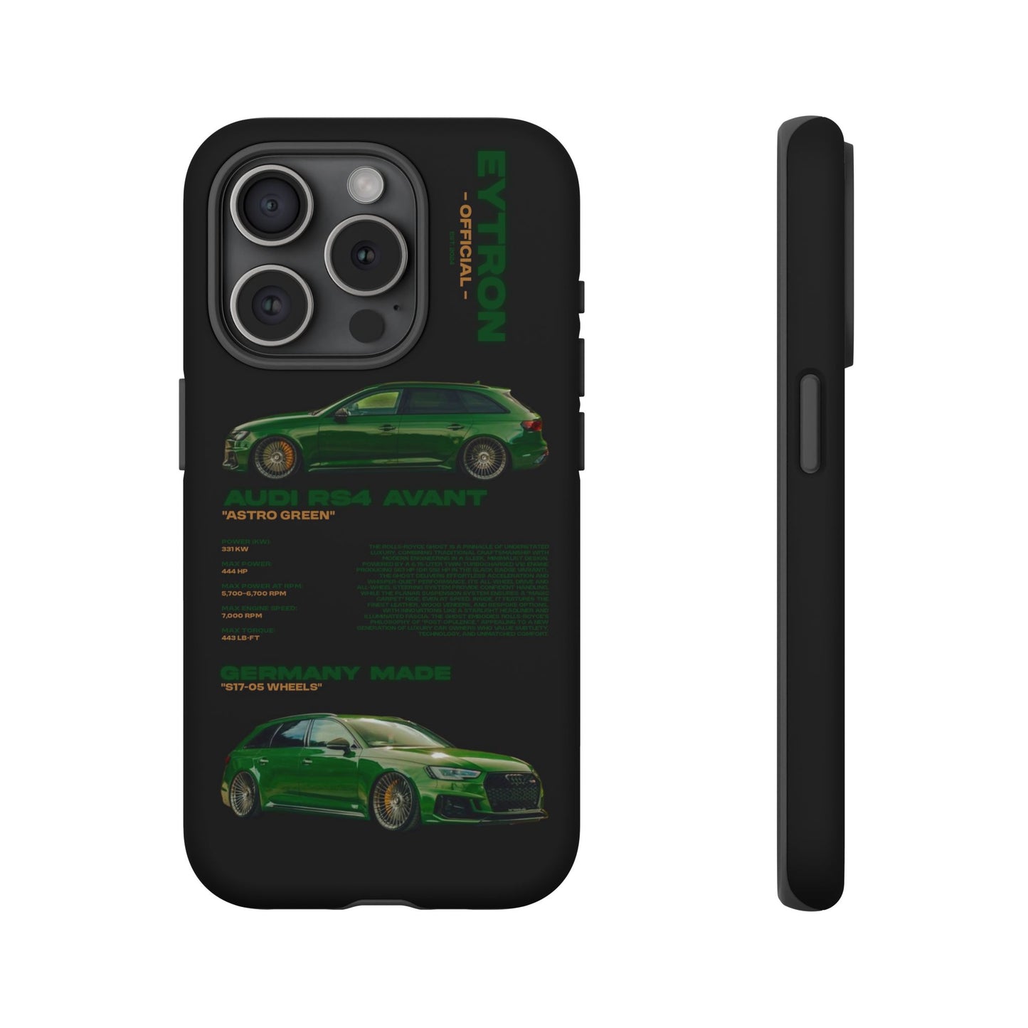 "Astro Green" Sturdy Case