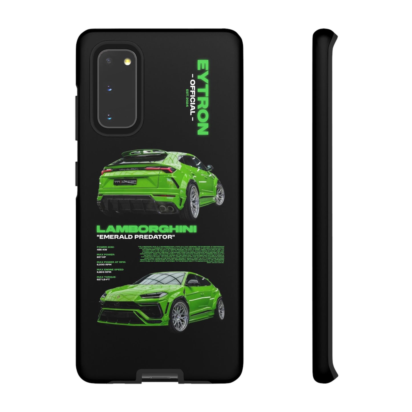 "Emerald Predator" Sturdy Case
