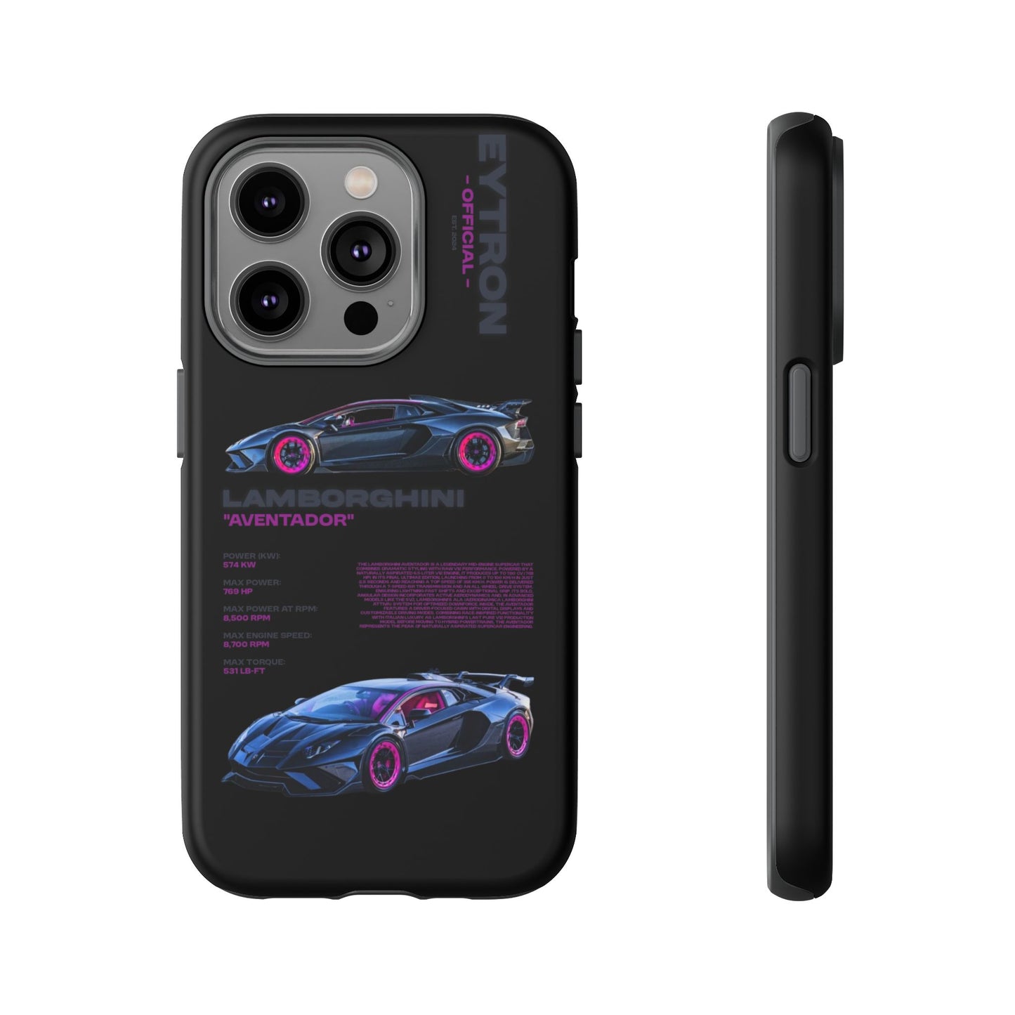 "Strad's Lambo" Sturdy Case