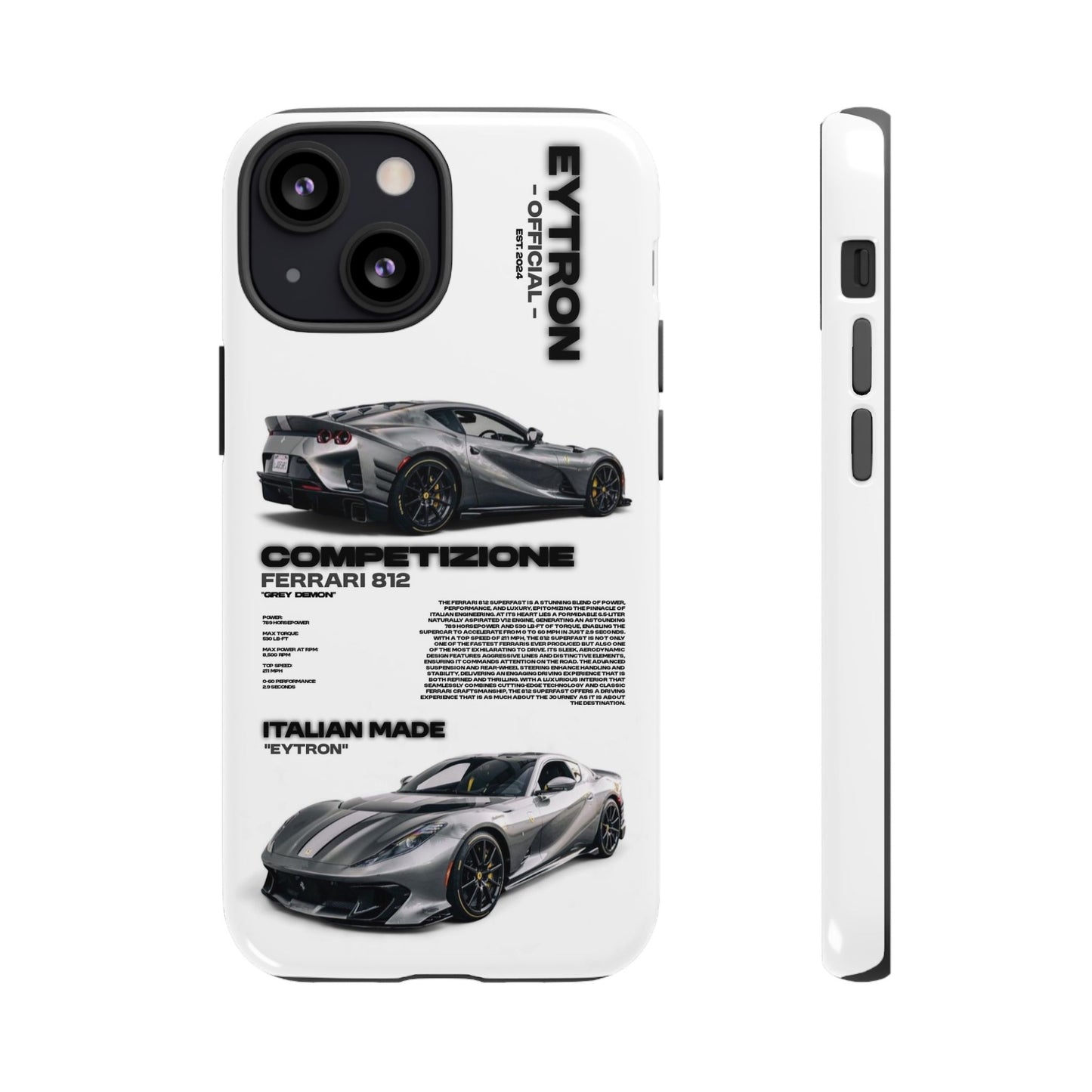 "Grey Demon" Sturdy Case