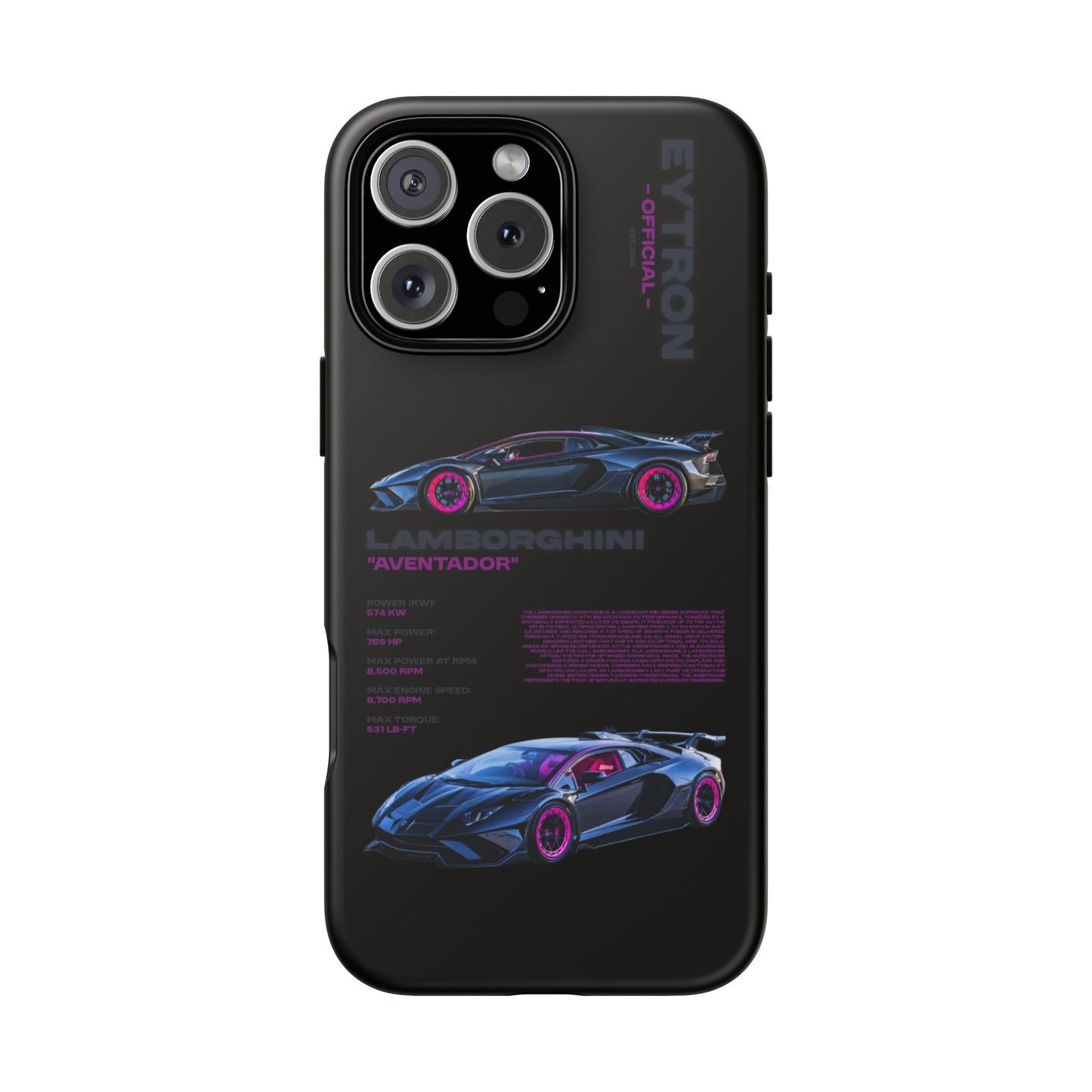 "Strad's Lambo" Sturdy Case