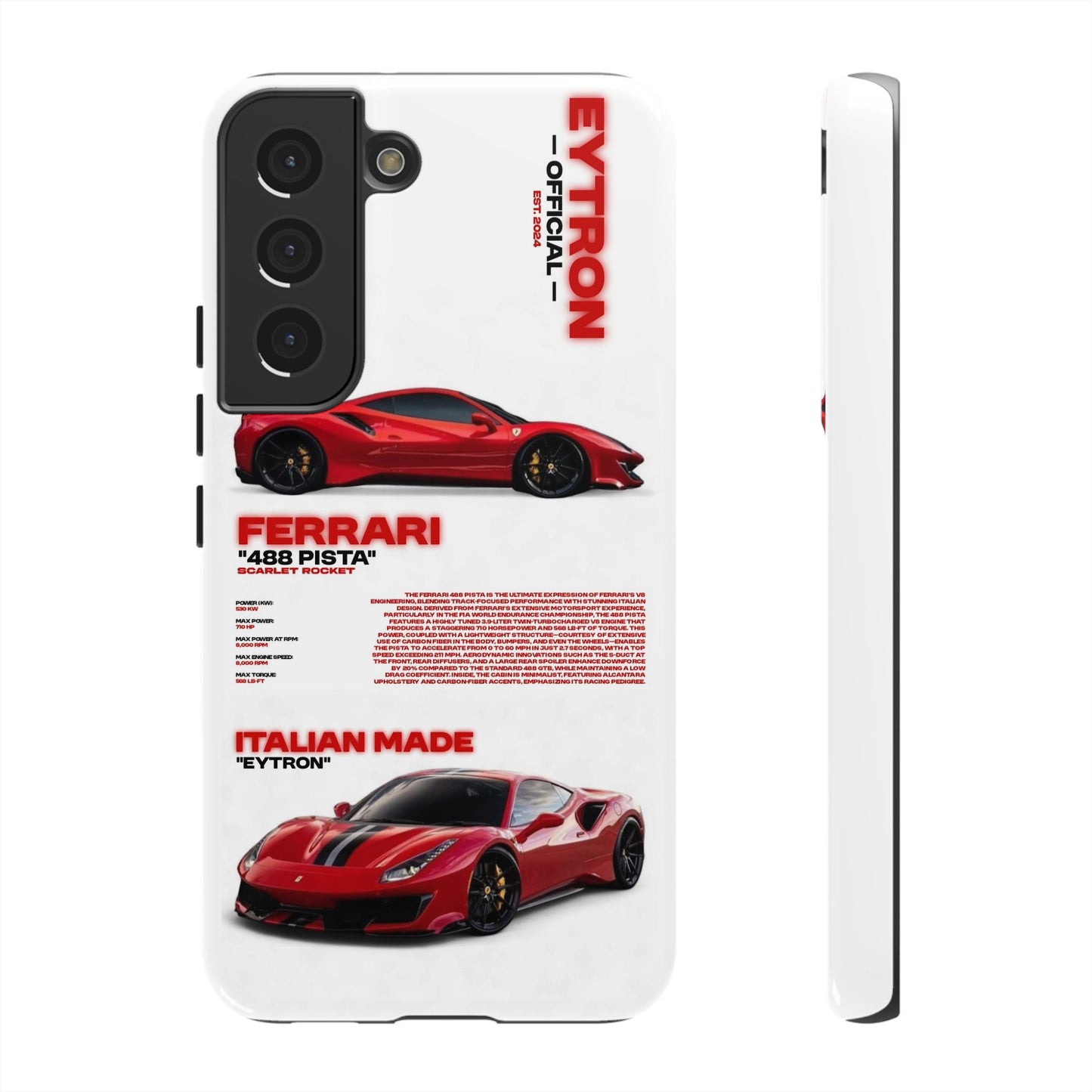 "Scarlet Rocket" Sturdy Case