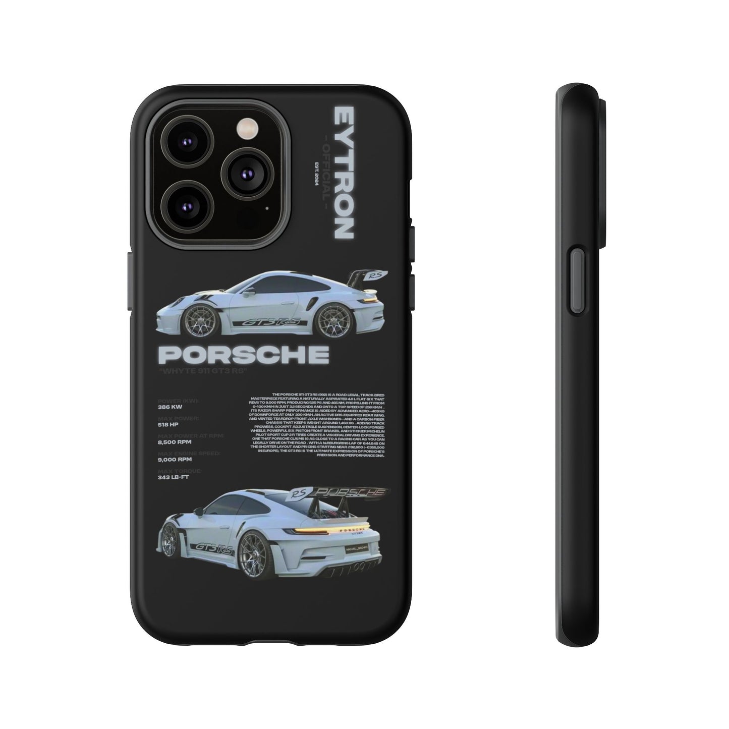 "Whyte 911 GT3 RS" Sturdy Case
