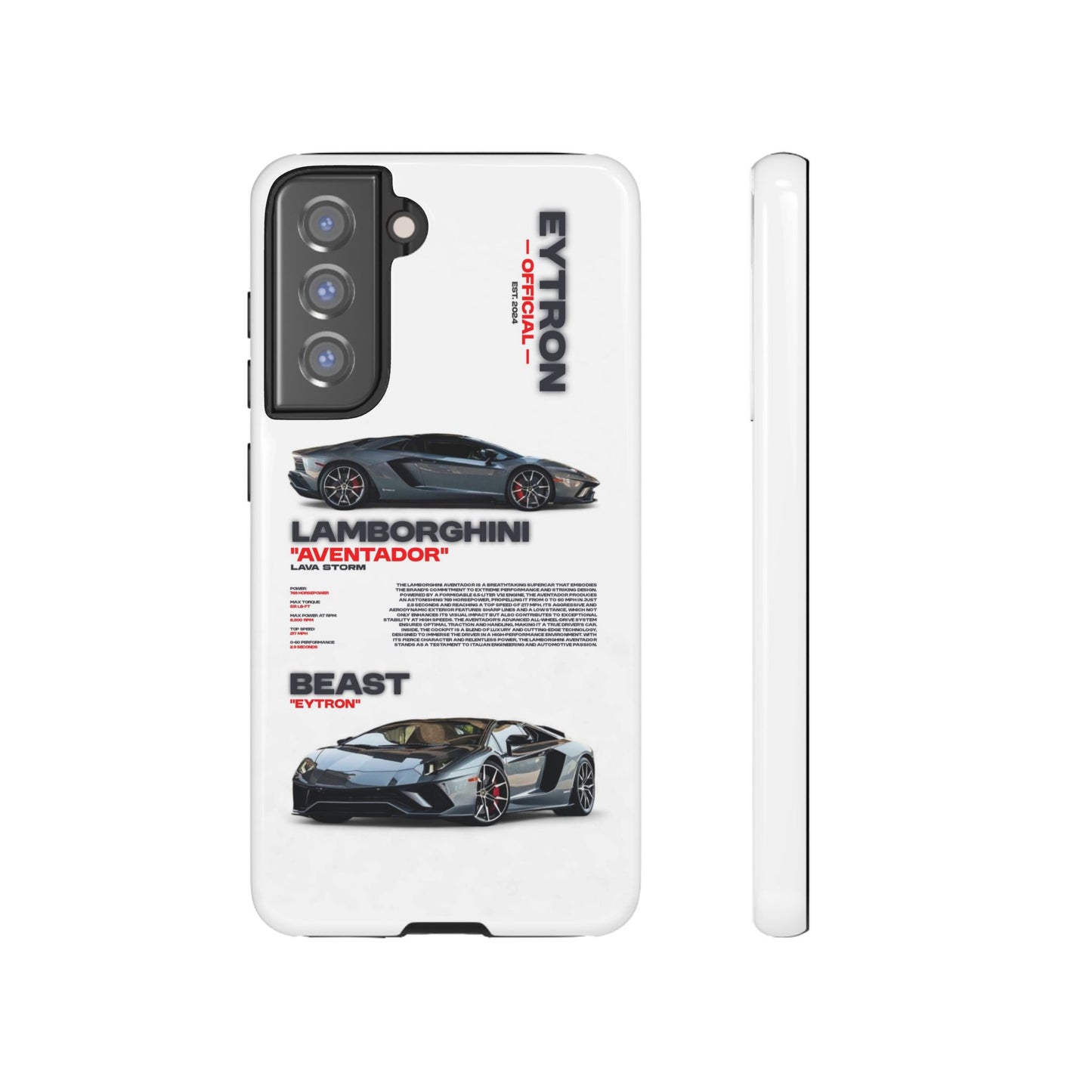 "Lava Storm" Sturdy Case