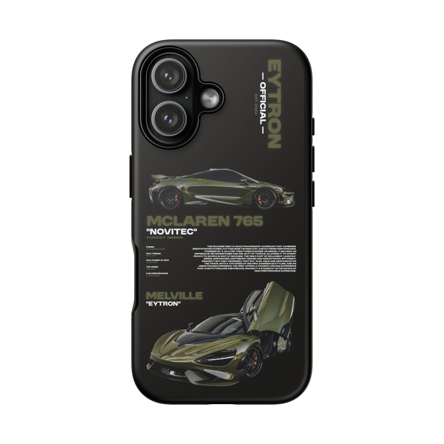 "Forest Green" Sturdy Case