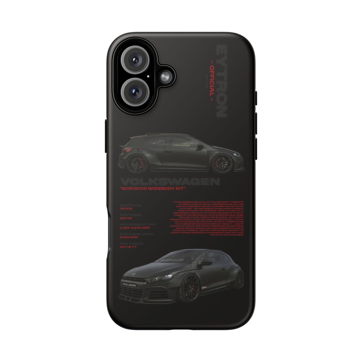 "Scirocco Widebody Kit" Sturdy Case