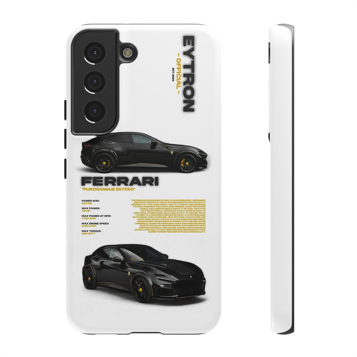 "Purosangue Esteso" Sturdy Case