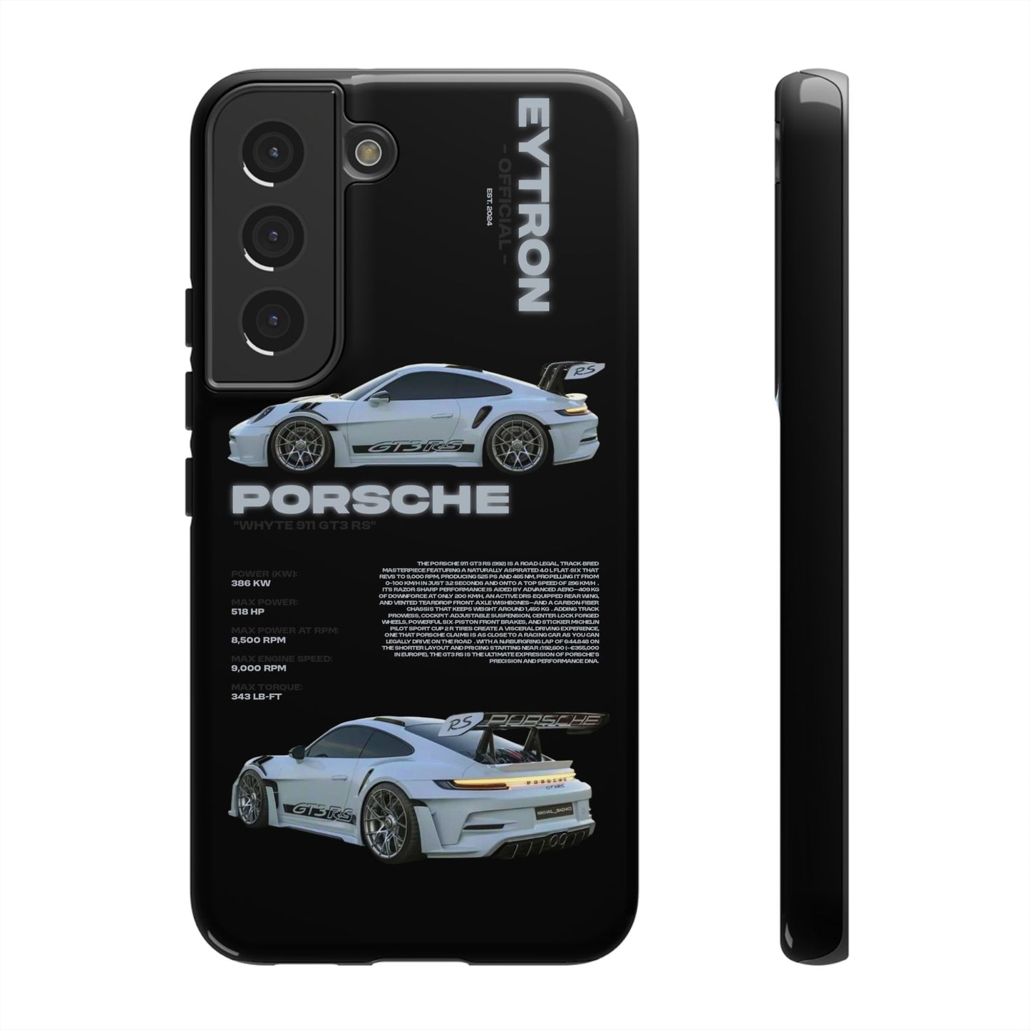 "Whyte 911 GT3 RS" Sturdy Case