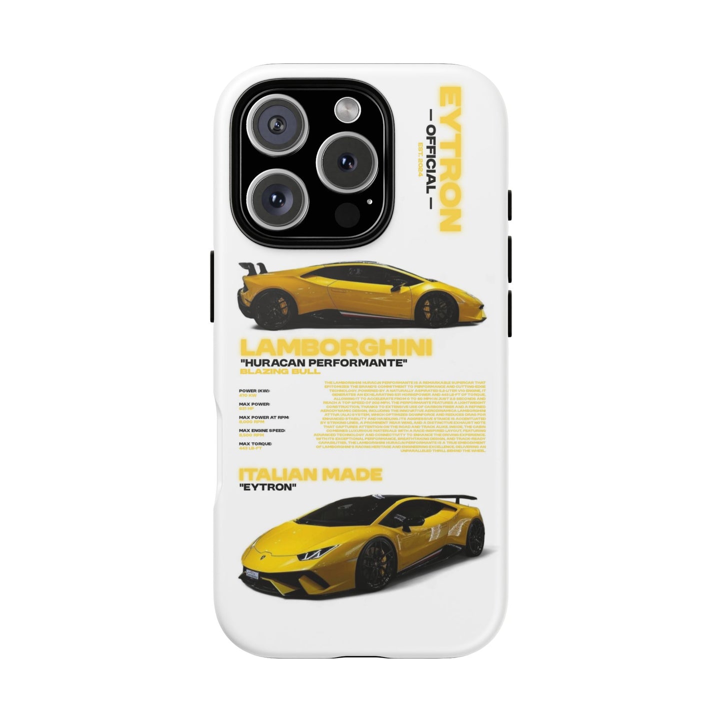"Blazing Bull" Sturdy Case