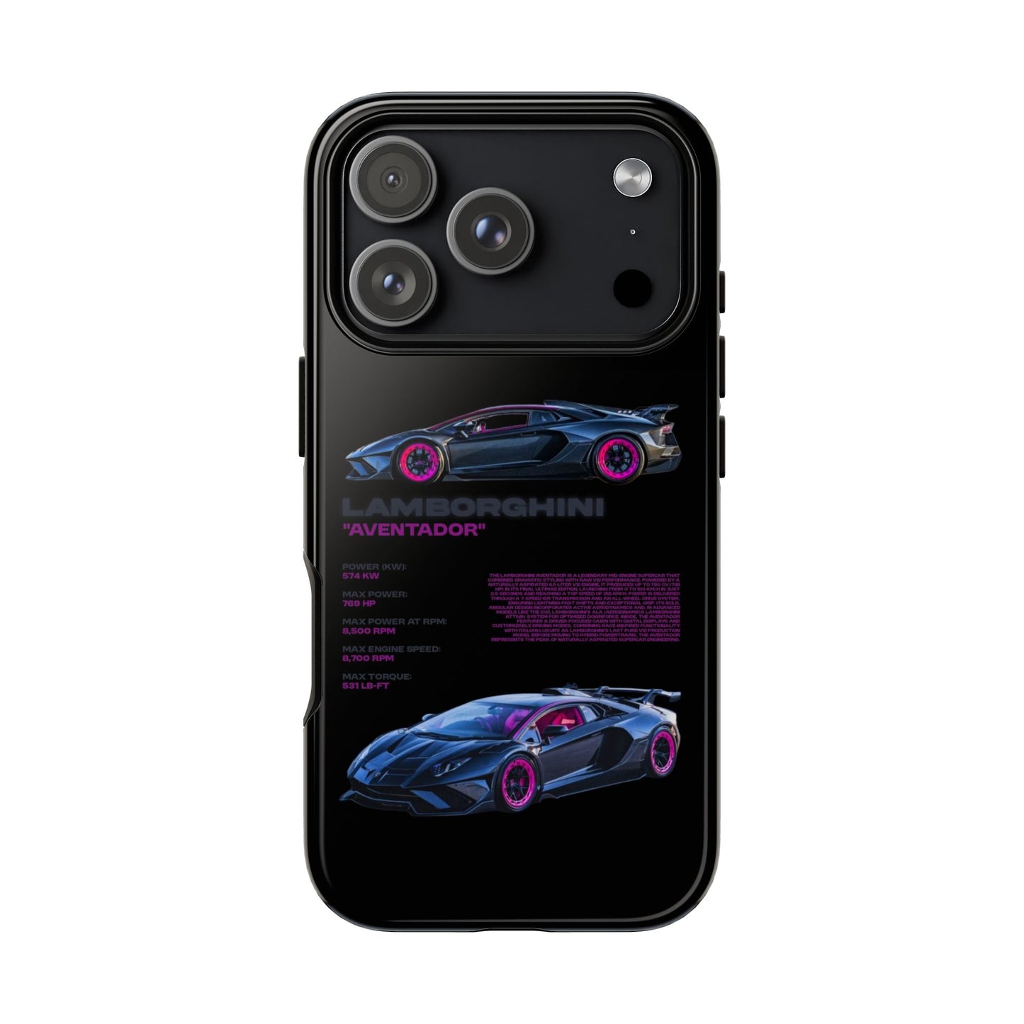 "Strad's Lambo" Sturdy Case