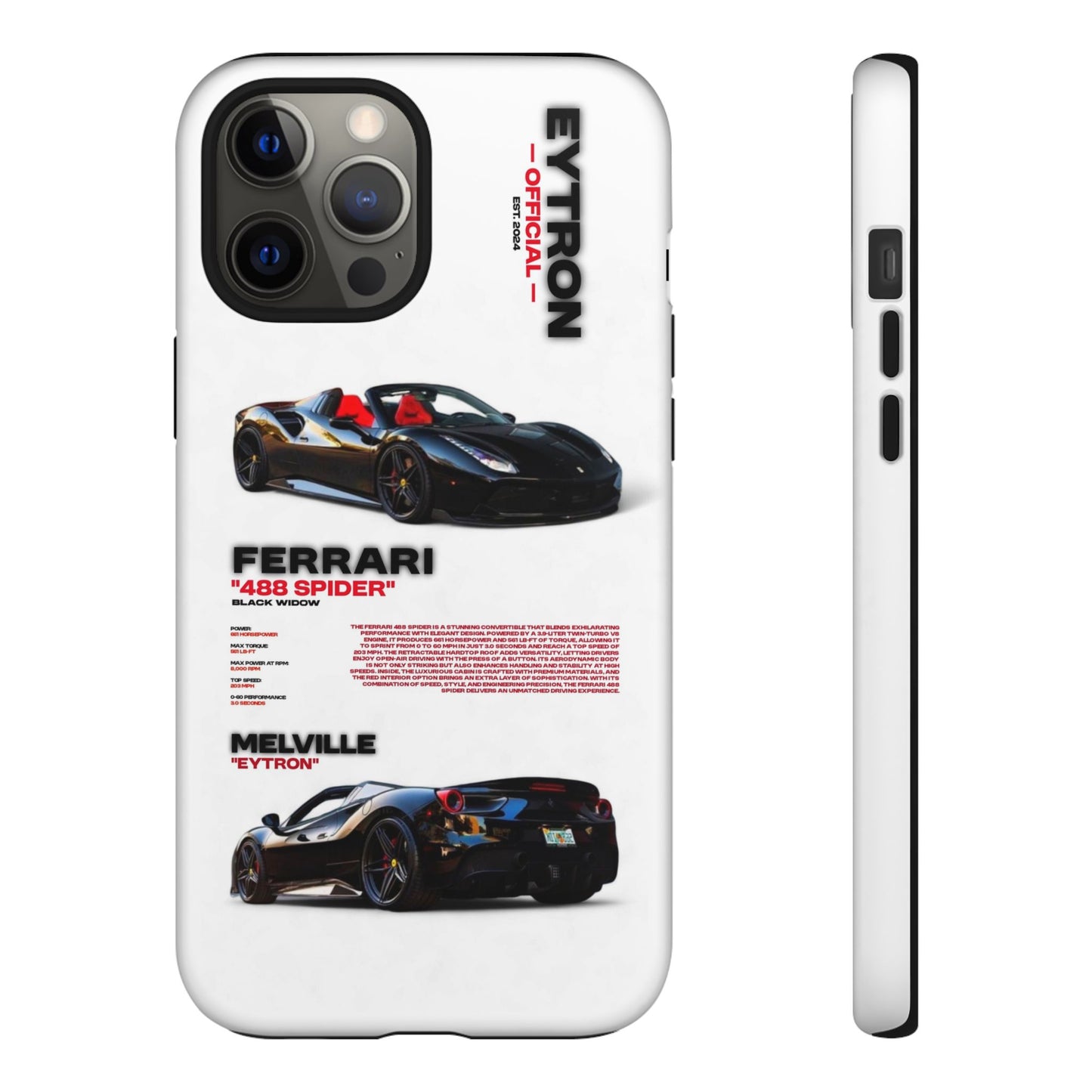"Black Widow" Sturdy Case